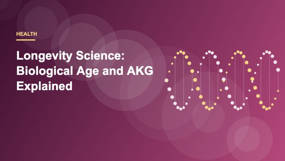 Longevity Science for Busy Professionals: Biological Age, AKG and the Evidence So Far